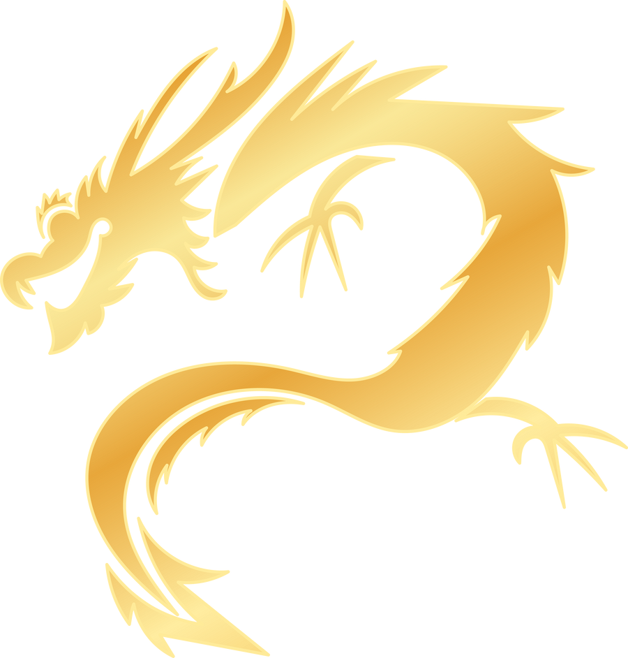 element chinese dragon hand drawn zodiac year 2024 illustration